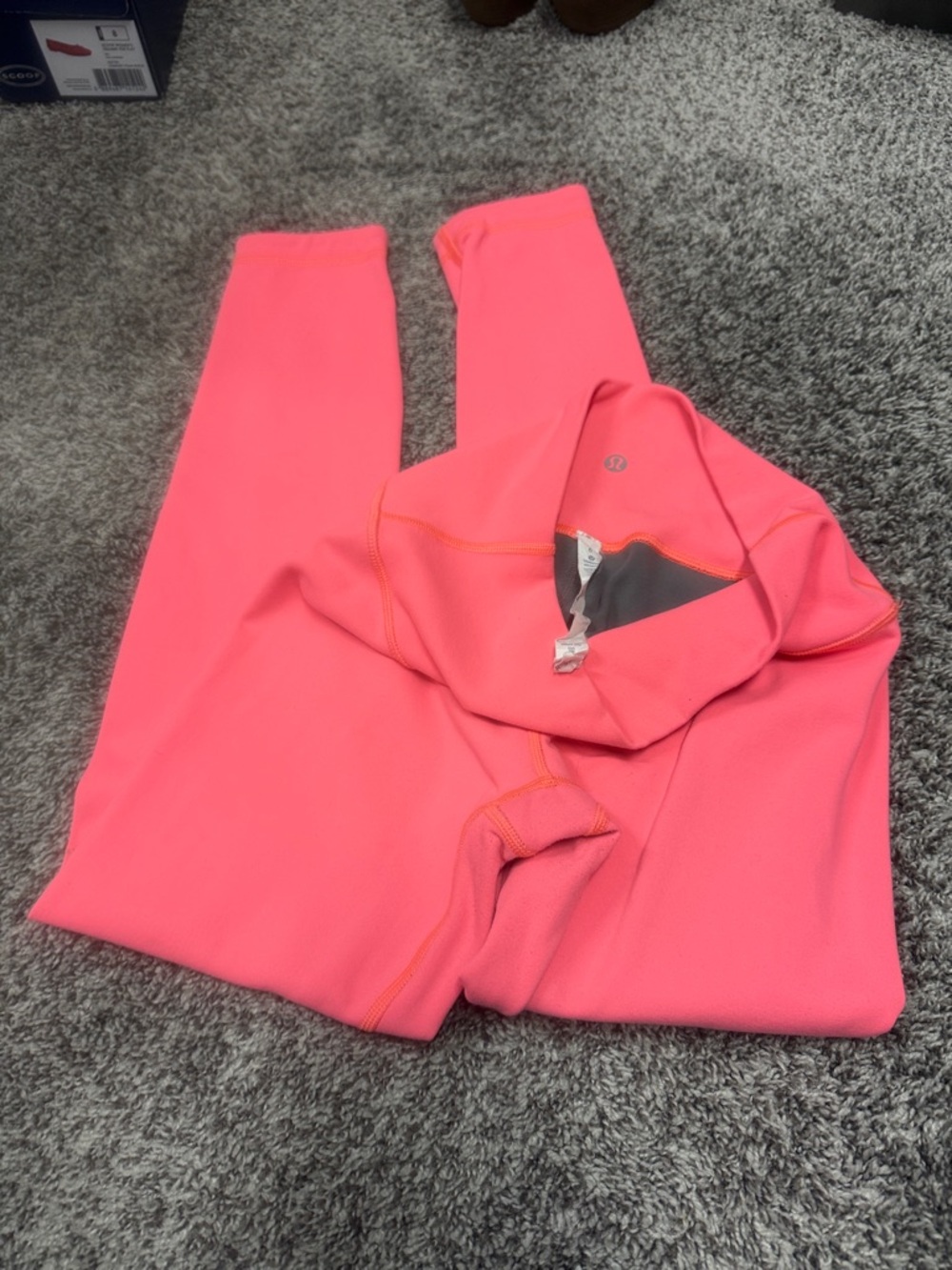 lululemon athletica Neon Pink Athletic Leggings